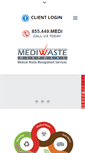 Mobile Screenshot of medi-waste.com